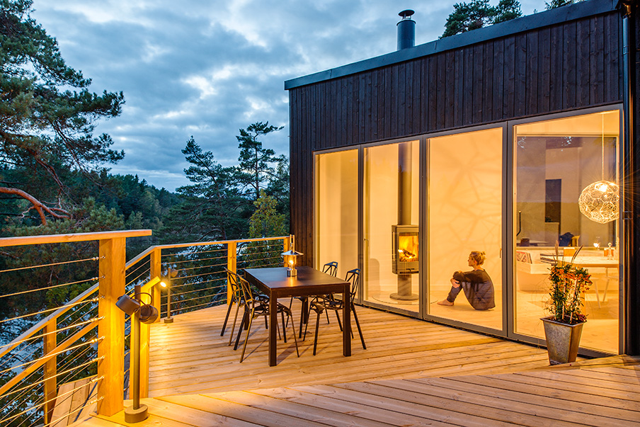 Private house, Uppland, Sweden. Architect: habibihaus